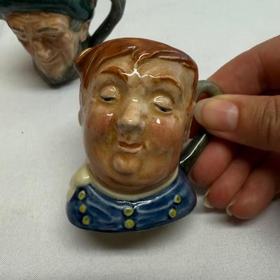 Royal Doulton Miniature Character Jugs (B2-BM)