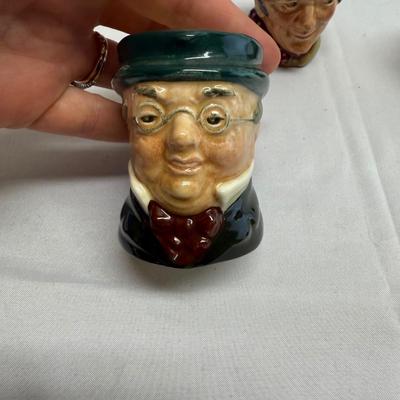 Royal Doulton Miniature Character Jugs (B2-BM)