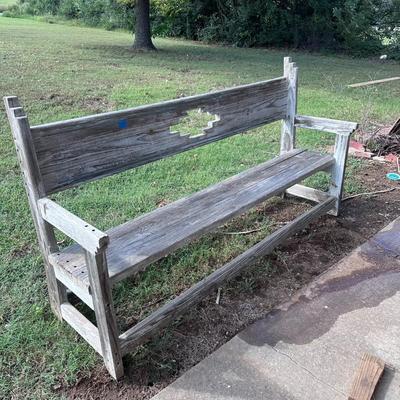 Wooden Bench