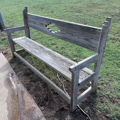 Wooden Bench