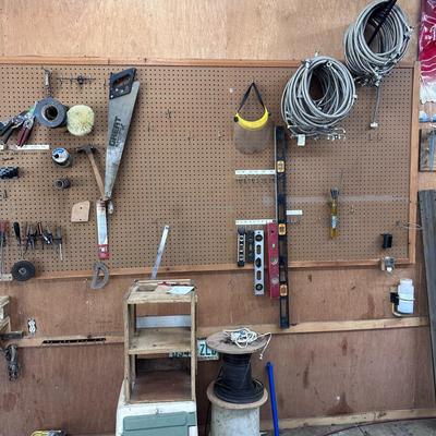 Pegboard lot