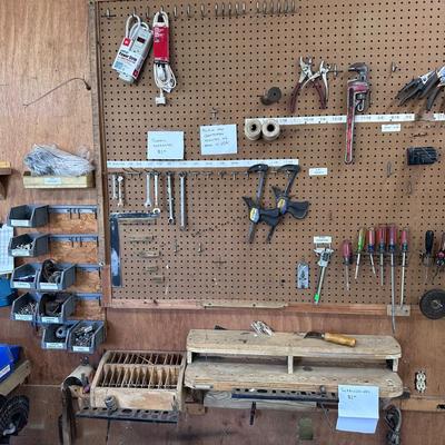 Pegboard lot