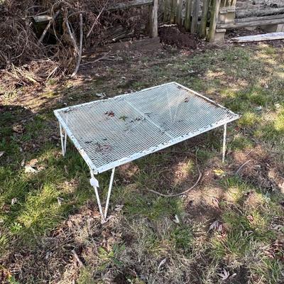 Wheelbarrow plus outdoor table