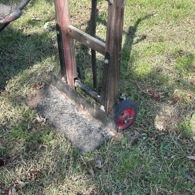 Vintage Dolly and Wheelbarrow
