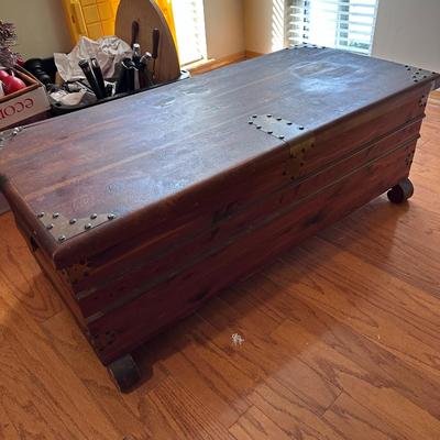 Cedar Chest with Keys