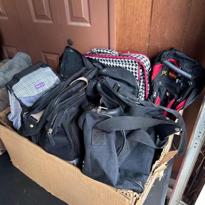 Suitcase and Bag Lot