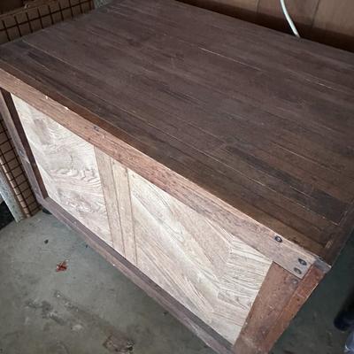 Large Wood Chest