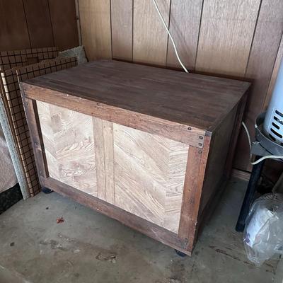 Large Wood Chest