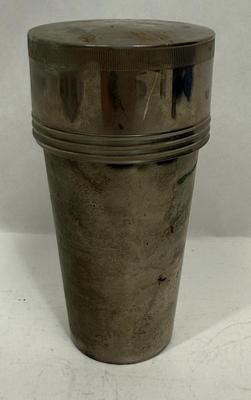 Sale Photo Thumbnail #282: In good used condition, but the outer cup & lid are tarnished.