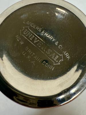 Sale Photo Thumbnail #280: In good used condition, but the outer cup & lid are tarnished.