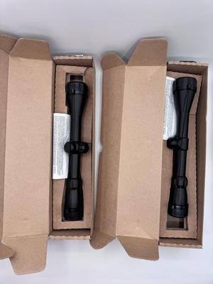 Rifle Scope / Optics - Lot of 2 & Airsoft BBs