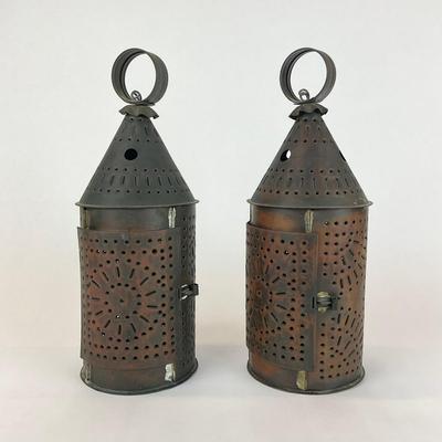 Sale Photo Thumbnail #959: Both measure: 13" high x 5" diameter