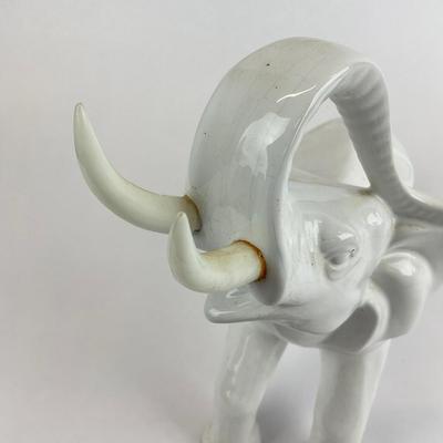 Sale Photo Thumbnail #1053: Tusks have been glued back in
Both measure: 13" long x 10" high