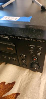 Sony 5 CD Changer w Remote RCD w500C w remote