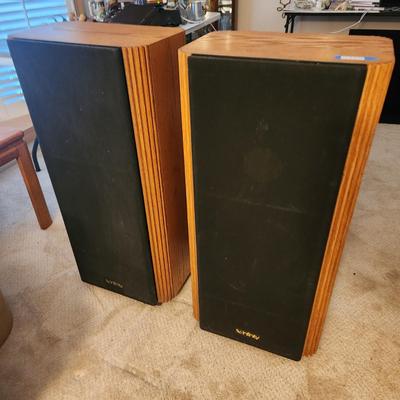 2 Infinity 7 Kappa Speakers Working K028598 K028600