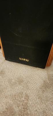 2 Infinity 7 Kappa Speakers Working K028598 K028600