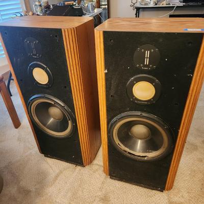 2 Infinity 7 Kappa Speakers Working K028598 K028600