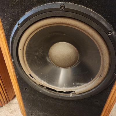 2 Infinity 7 Kappa Speakers Working K028598 K028600