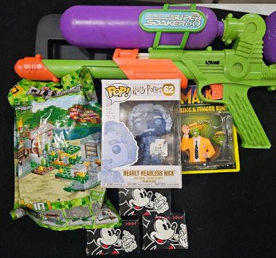 Sale Photo Thumbnail #81: Super Soaker, Lego, Disney, Funko Lot
