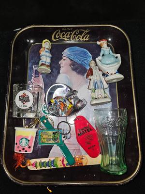 Sale Photo Thumbnail #31: Vintage Lot| Keychain, Coca Cola, Starbucks