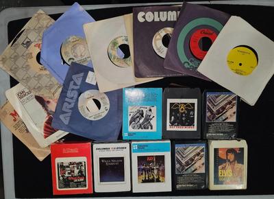 Sale Photo Thumbnail #74: Record 8-track Lot | Beatles, Kiss, Aerosmith, Elvis, Styx, Air Supple & More