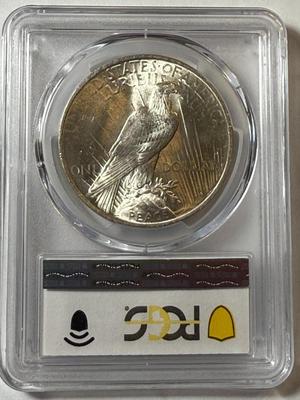 PCGS CERTIFIED 1924-P MS64 PEACE SILVER DOLLAR AS PICTURED.