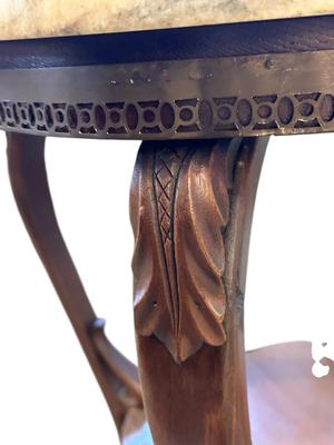 Antique Marble Top Table
