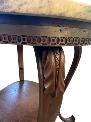 Antique Marble Top Table