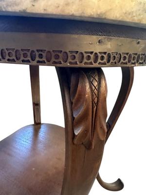 Antique Marble Top Table