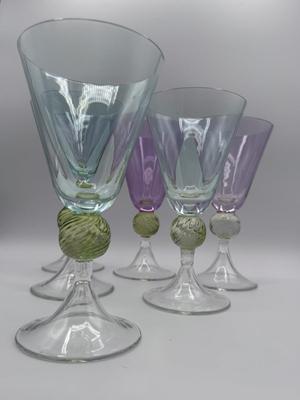 Southern Living SOC3 "TANGO" 7 5/8" Romanian Water Goblets - Set of 6