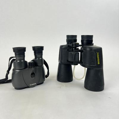 Sale Photo Thumbnail #1241: Canon Image Stabilizer 8x25 & Bushnell Power-view 7x50