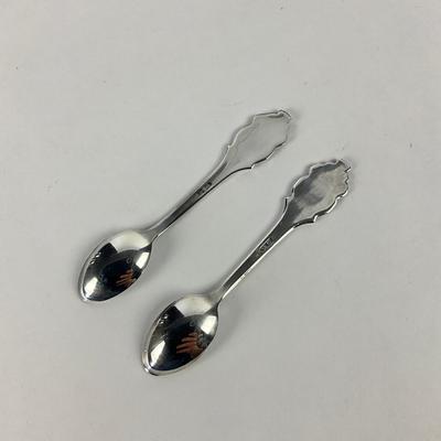 Sale Photo Thumbnail #1272: Has hallmark "CB69" on back of spoons
