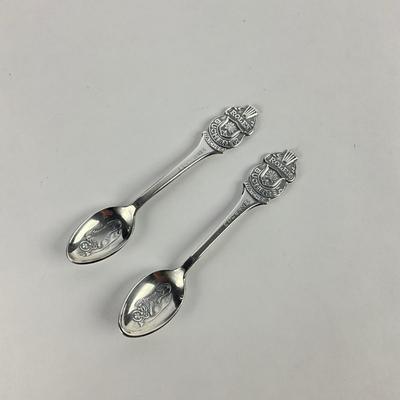 Sale Photo Thumbnail #1270: Has hallmark "CB69" on back of spoons