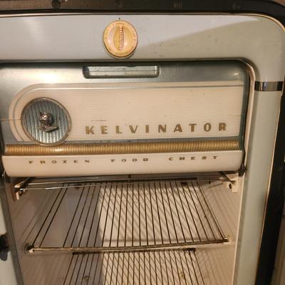 Vintage Kelvinator refrigerator Man Cave