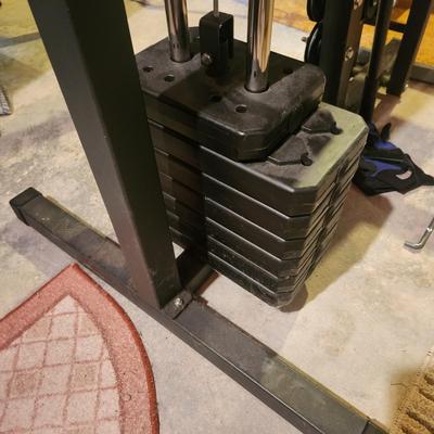 Weider 8510 Home Gym Weight Machine Bench Press, Leg Curl, leg Extension, Butterfly