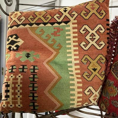 Sale Photo Thumbnail #1413: One measures 20" square, other measures: 18" square