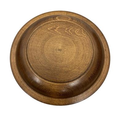 Sale Photo Thumbnail #477: Lot of Wood Decor, Sweets Bowl made in Japan, Cream and Sugar with Tray, Hand Thrown Bowl in Birch, Carved "Offering Plate" Bowl