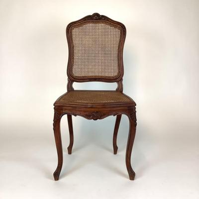 Sale Photo Thumbnail #1479: Chairs measure 38.5"H x 17.5"W x 15.5"D x seat height 18"