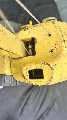 STRUCTURE CONSTRUCTION COMPANY BACKHOE AND LITTLE WOODEN BOBCAT