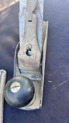 CRAFTSMAN HAND DRILL, PIPE WRENCH, SANDER & DUNLAP PLANER