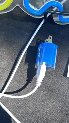 LED GARAGE LIGHT AND CHEVROLET SIGN
