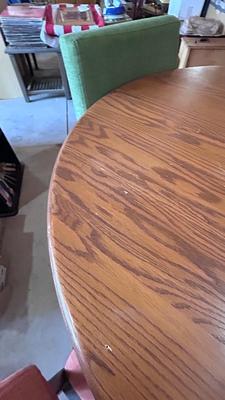 DINING, PROJECT, GAME, OR CRAFT ROOM TABLE AND CHAIRS