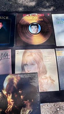 A VARIETY OF DIFFERENT MUSIC ON VINYL