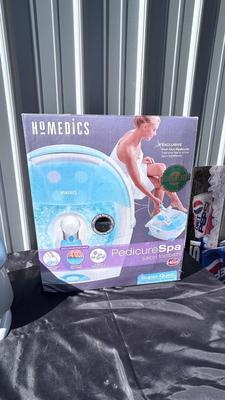 HOMEDICS PEDICURE SPA, BABY ELEPHANT HUMIDIFIER AND DIGITAL THERMOMETER