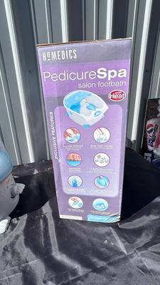 HOMEDICS PEDICURE SPA, BABY ELEPHANT HUMIDIFIER AND DIGITAL THERMOMETER