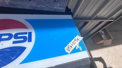 PEPSI-COLA POP MACHINE PIECES