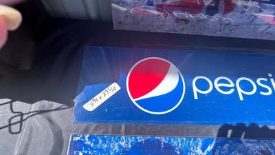 PEPSI-COLA POP MACHINE PIECES