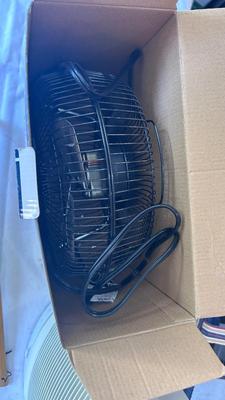 PRINCIPAL 9 INCH FAN AND HONEYWELL OSCILLATING HEATER