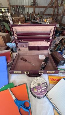 NICE BRIEFCASE AND OFFICE SUPPLIES