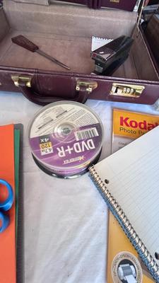 NICE BRIEFCASE AND OFFICE SUPPLIES